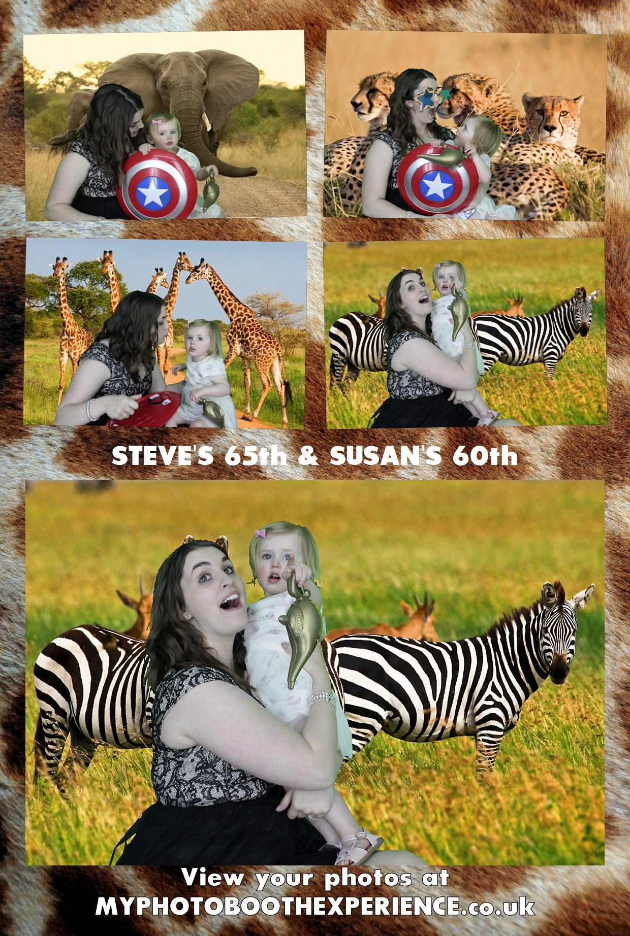 Steve's 65th & Susan 60th Birthday | View more photos from the event at gallery.myphotoboothexperience.co.uk/u/MyPhotoBoothExperienceLtd/Steves-65th-Susan-60th-Birthday